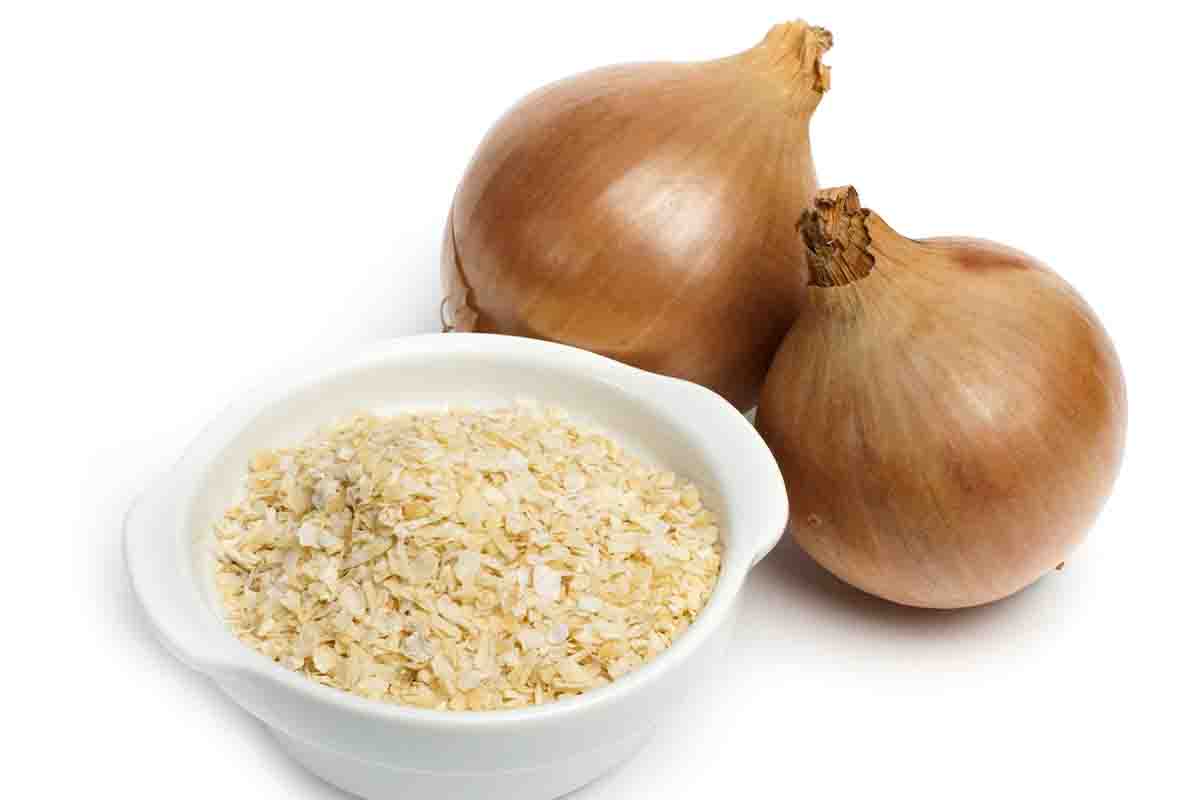 Ceapa deshidratata granule