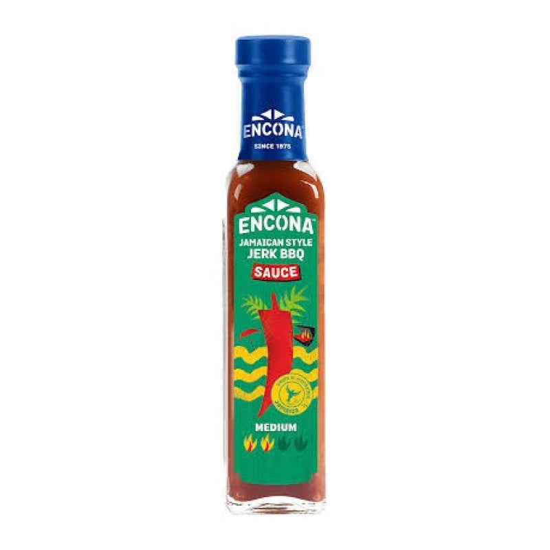 Sos ardei iute Encona Jamaican Style Jerk BBQ 142 ml