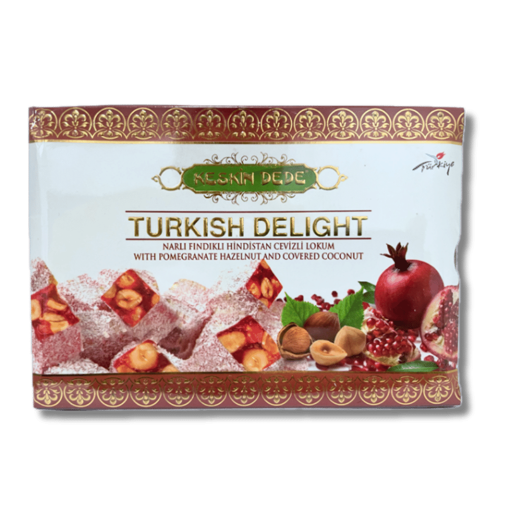 Rahat cu alune de padure, rodie si cocos Turkish Delight 250g