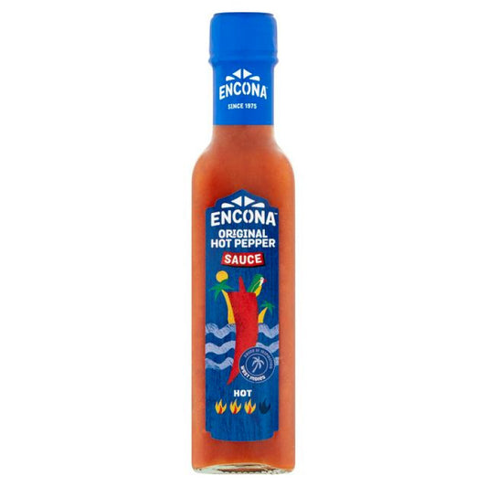 Sos ardei iute Encona Original Hot Pepper 142ml